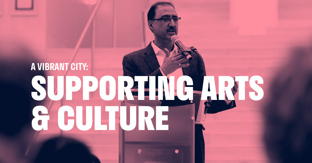 Supporting Arts and Culture header